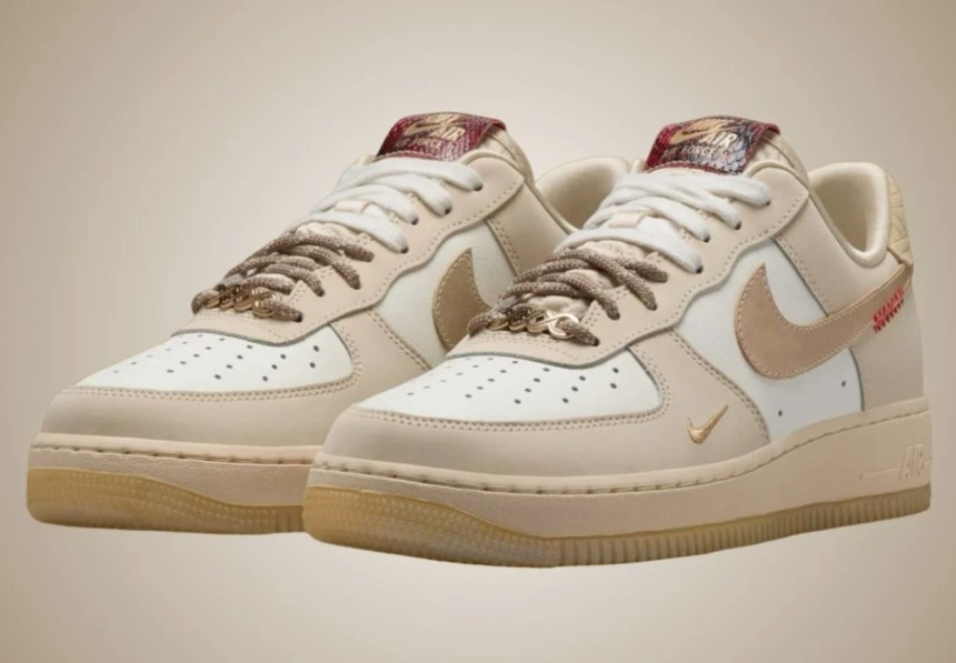 2025 Release: Nike Air Force 1 Low Honors the Year of the Snake with Elegant Colorway